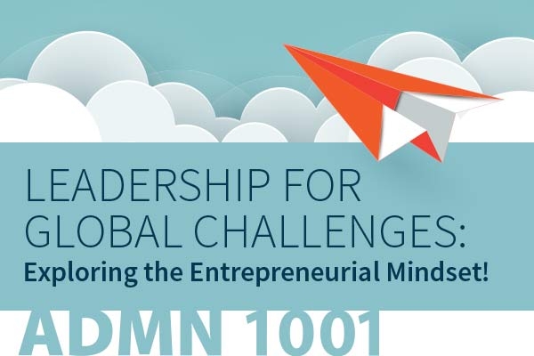 Admin 1001 - Leadership for Global Challenges