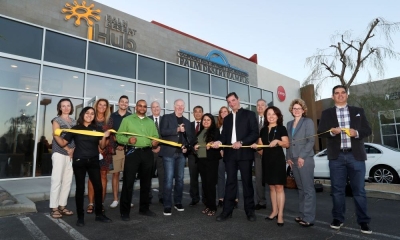 University, Palm Desert and community leaders formally cut the ribbon at the grand opening of the iHub in Palm Desert. The iHub is a collaboration of the city of Palm Desert, the Coachella Valley Economic Partnership and Cal State San Bernardino, and will